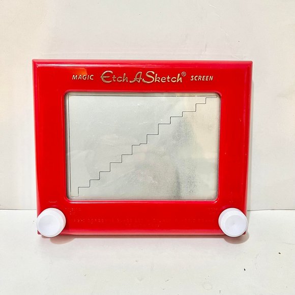 Red Magic Etch a Sketch Screen Spin Master 2016 9” x 7.5” - Picture 1 of 3